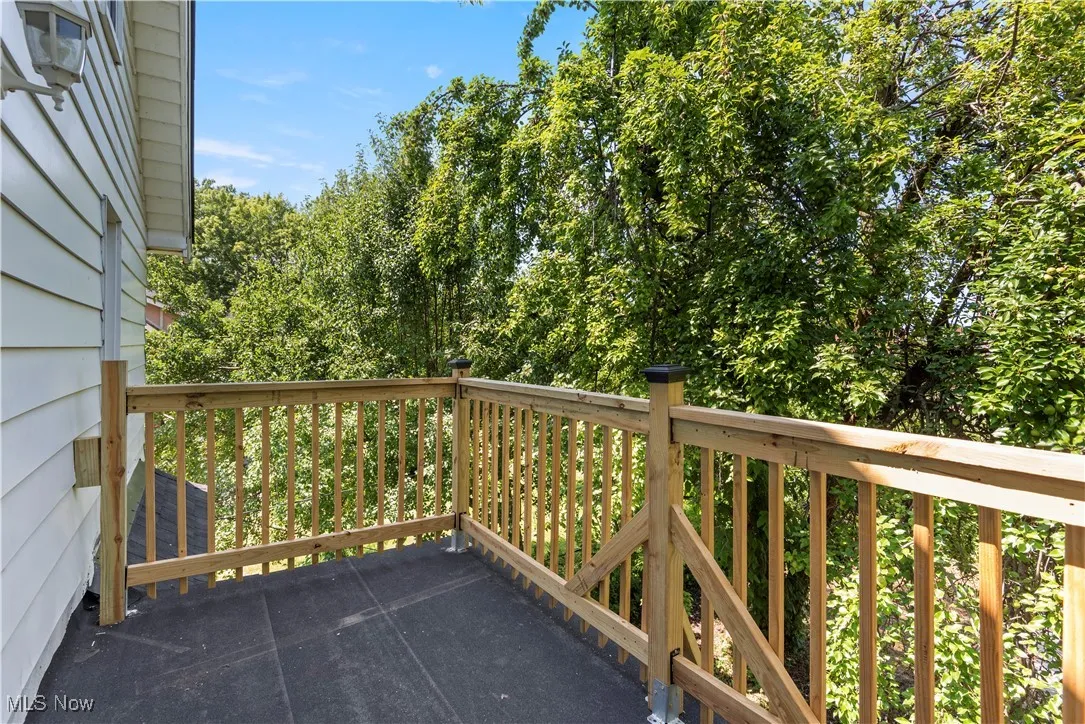 View of deck