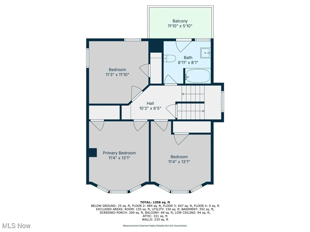 View of room layout