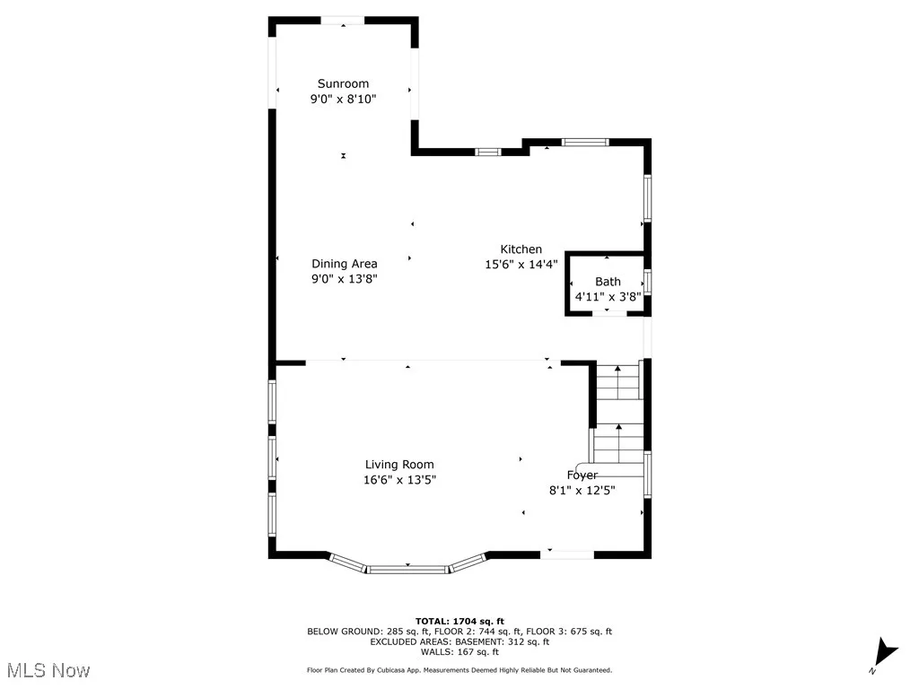 Main level floor plan