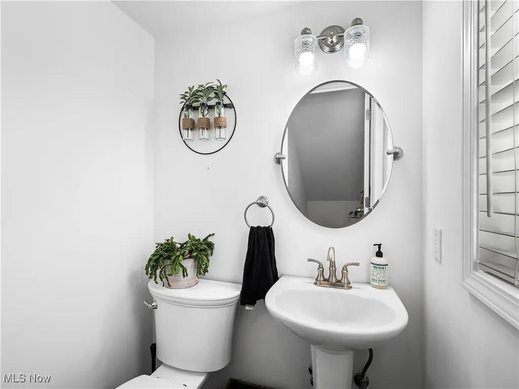 Half bath on main level