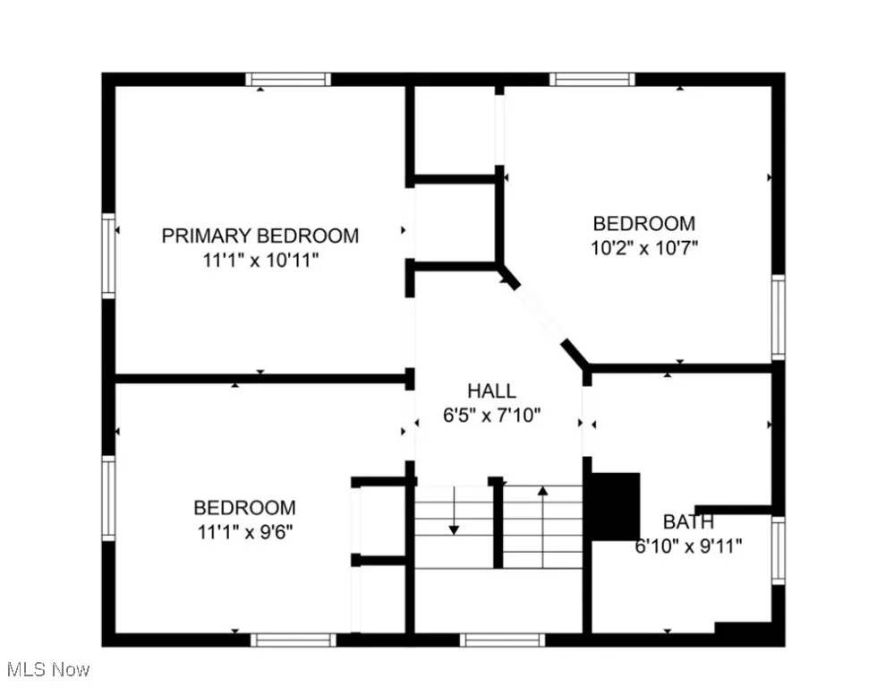 View of floor plan / room layout