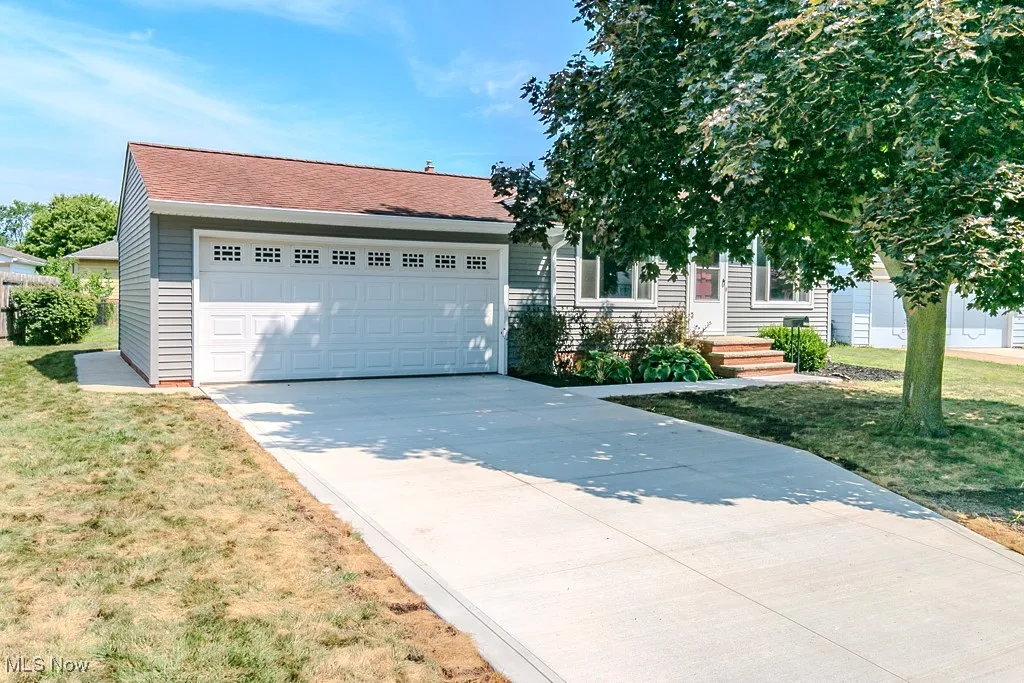 New Driveway and walk way to front door