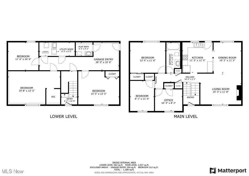 View of floor plan / room layout