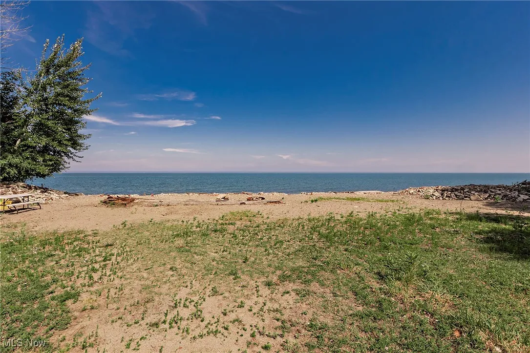 The community beach.