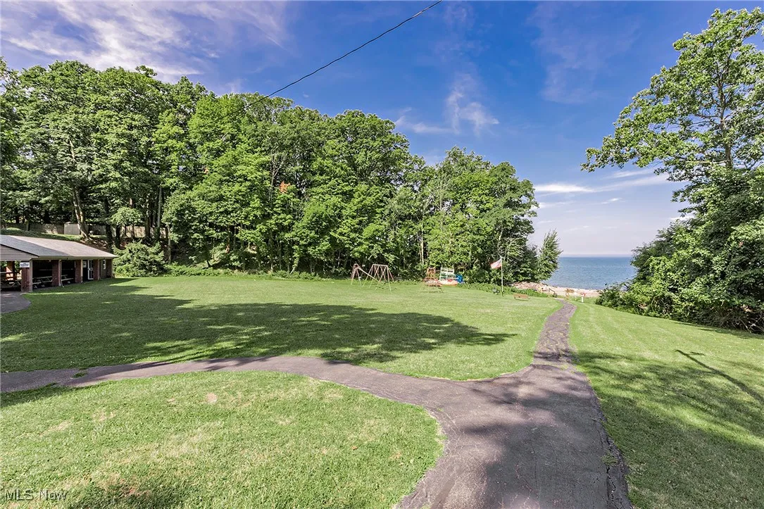 The private and secured Community area near the lake.
