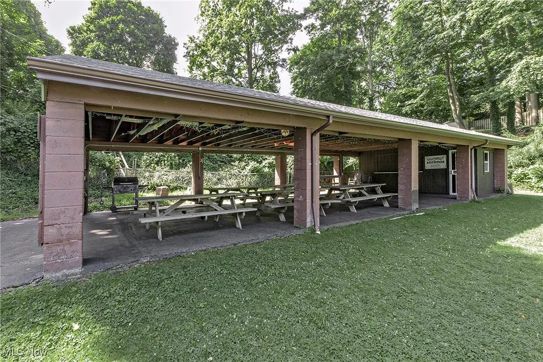 The pavillion - membership is available and optional in the Gilchrist Harbor Club community.