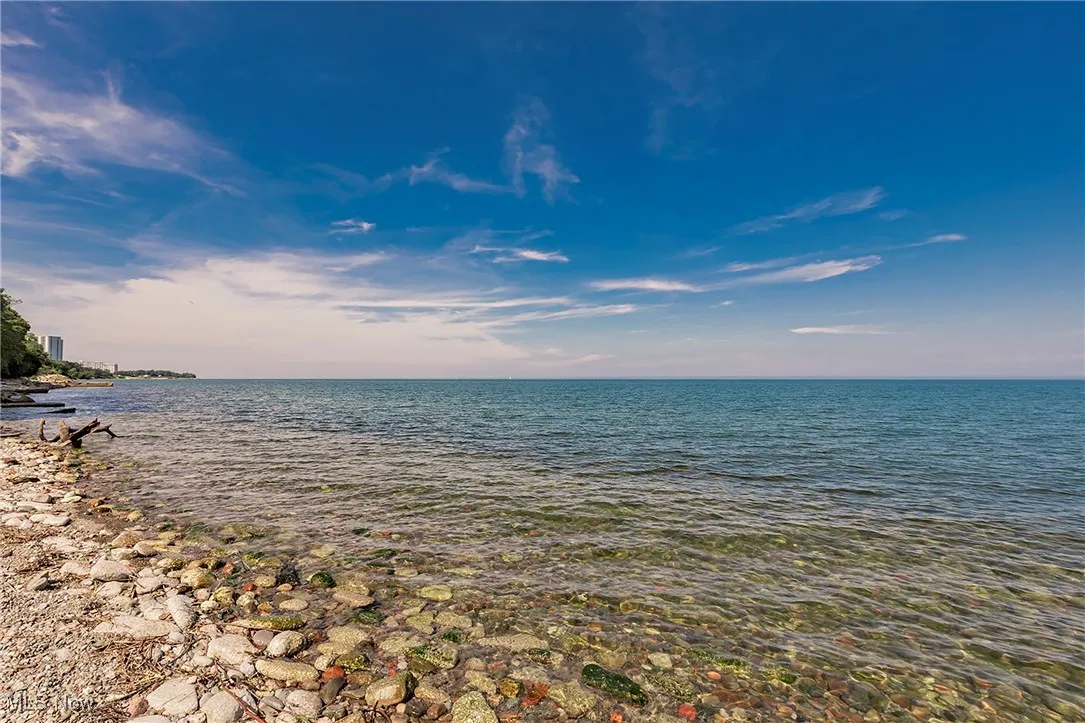 On a clear day you can see downtown from the community beach!