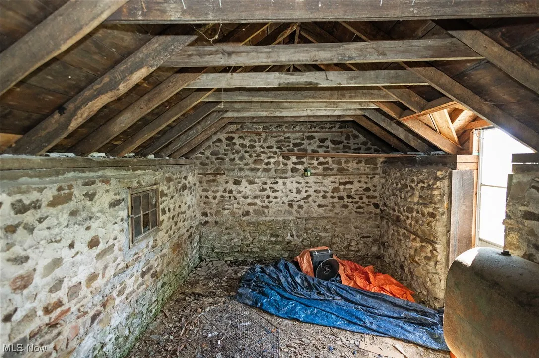 View of attic