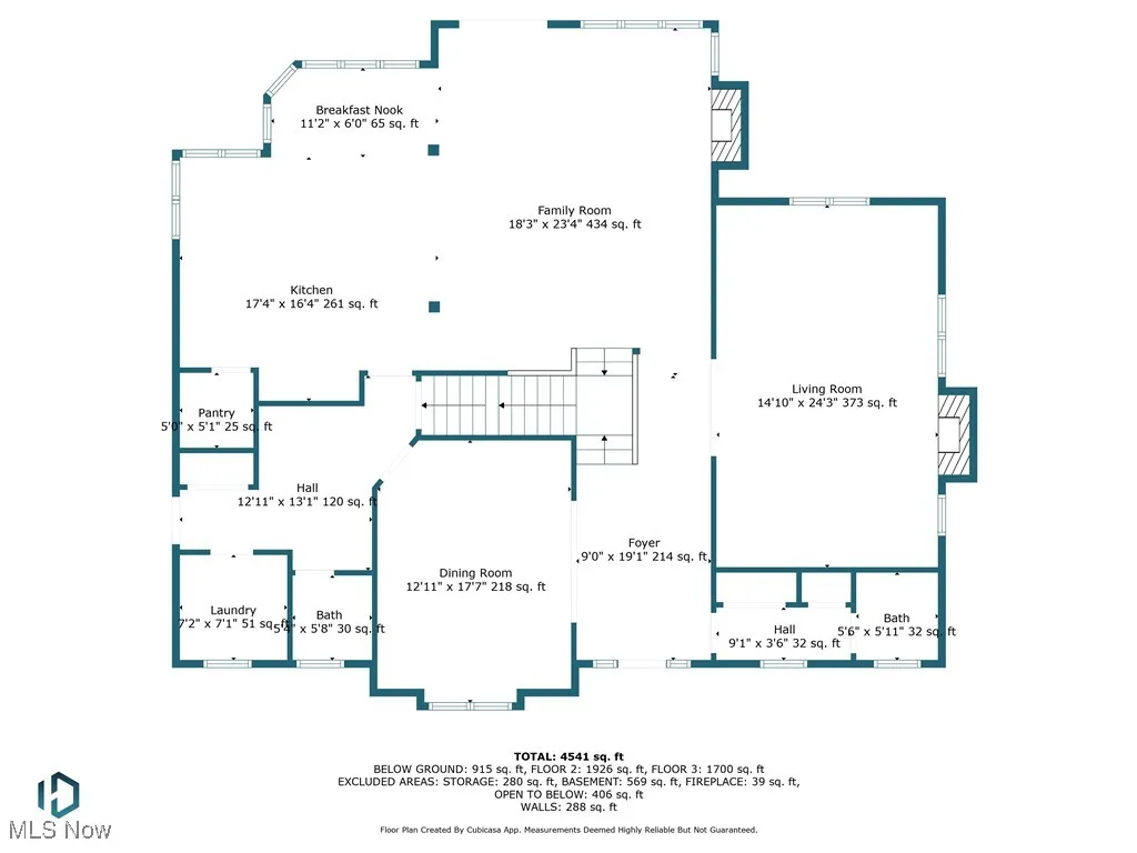 View of home floor plan