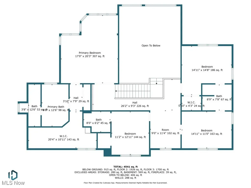 View of room layout