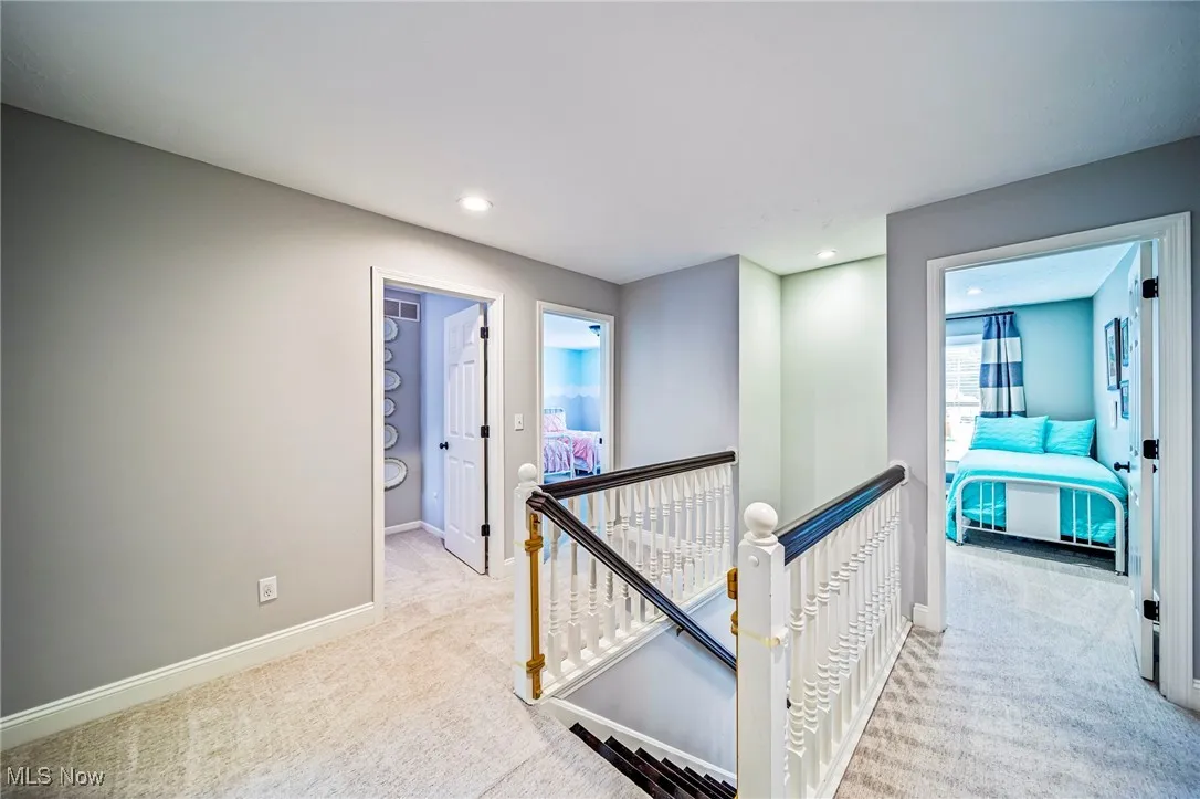 Upstairs hallway.