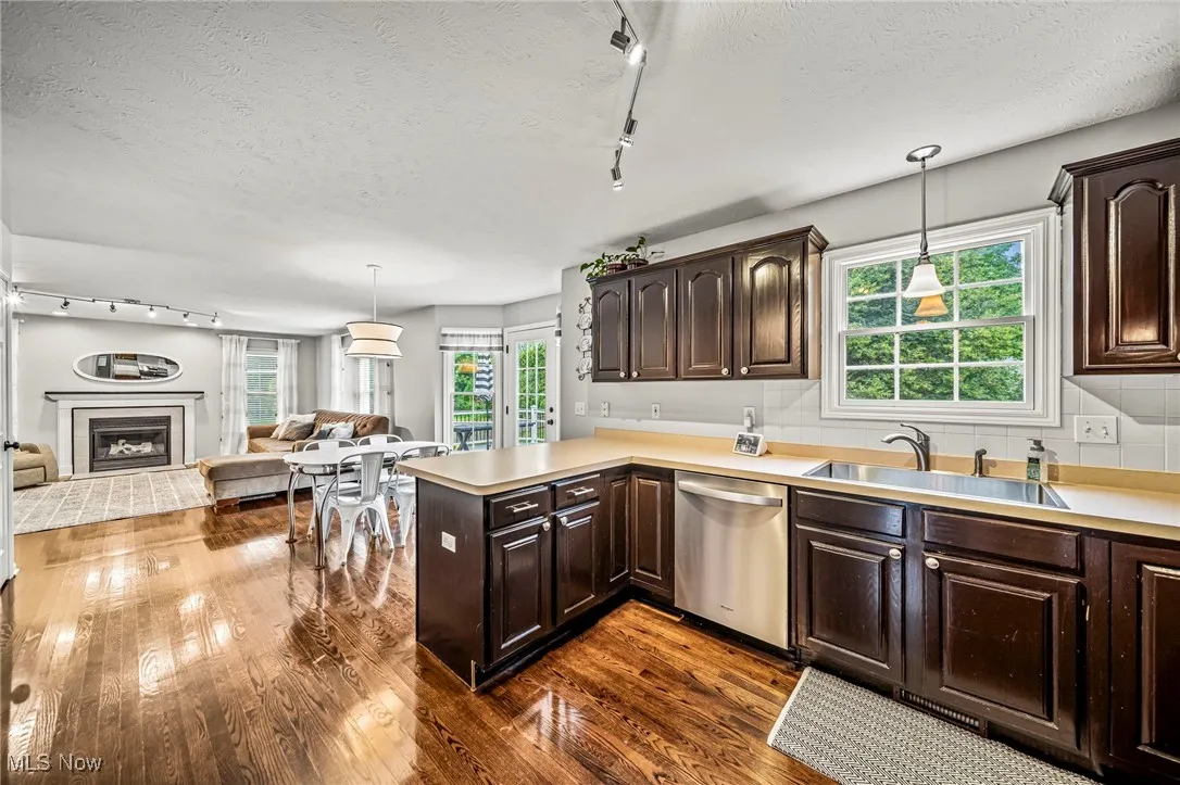 Open concept living.