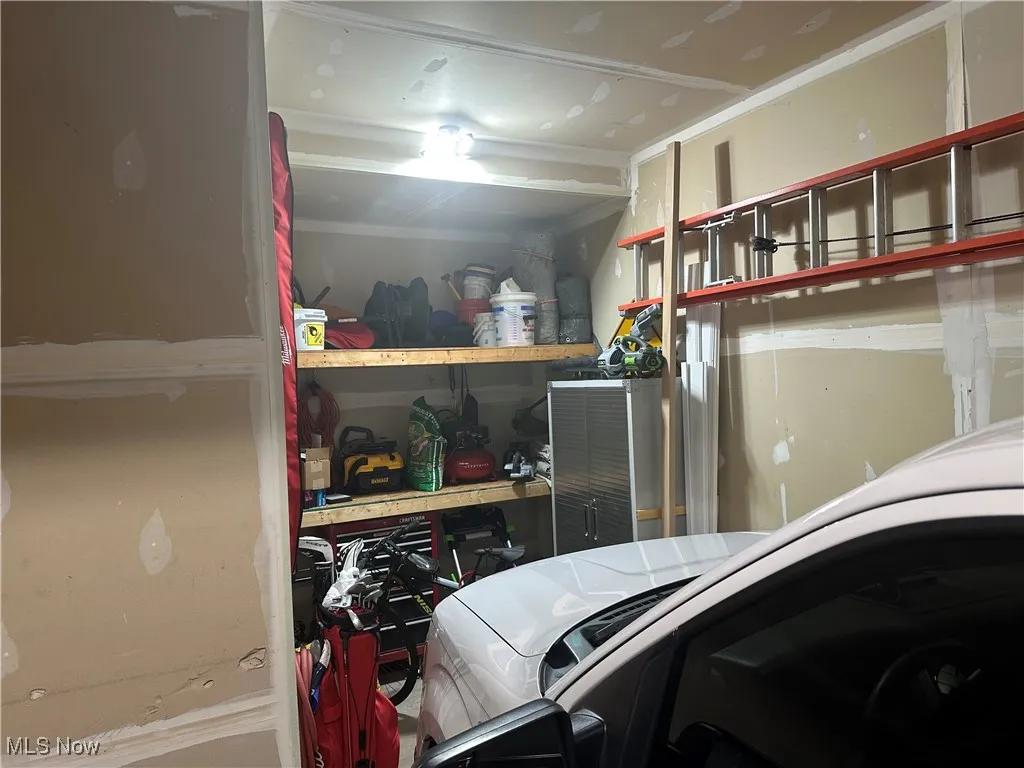 View of garage/Storage