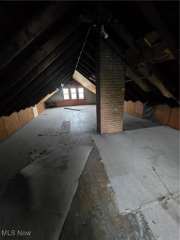 View of attic
