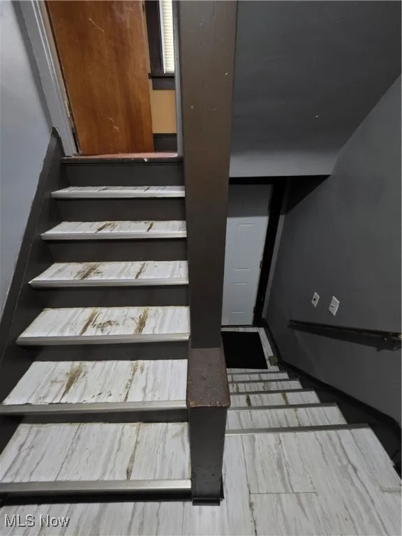 View of stairs