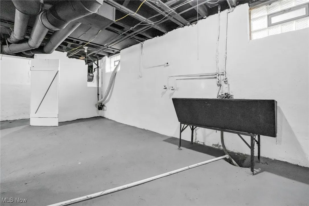 View of basement