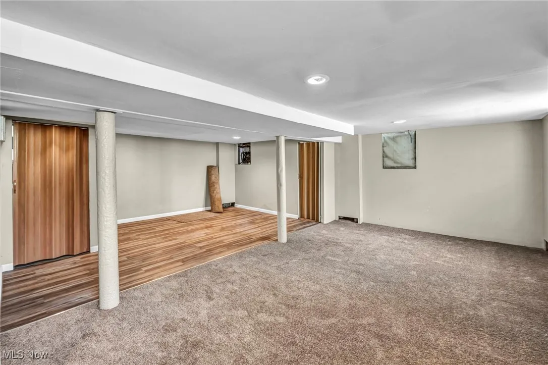 Finished Studio Basement with seperate entrance or enter through Downstairs unit