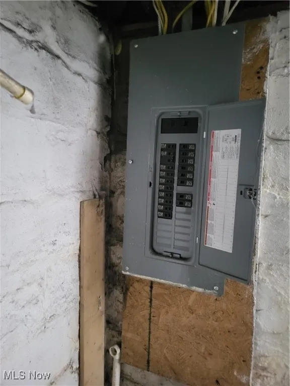 Utilities with electric panel