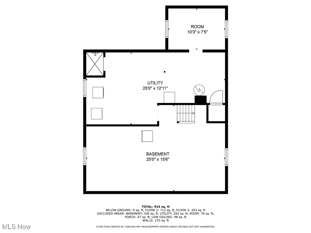 View of home floor plan