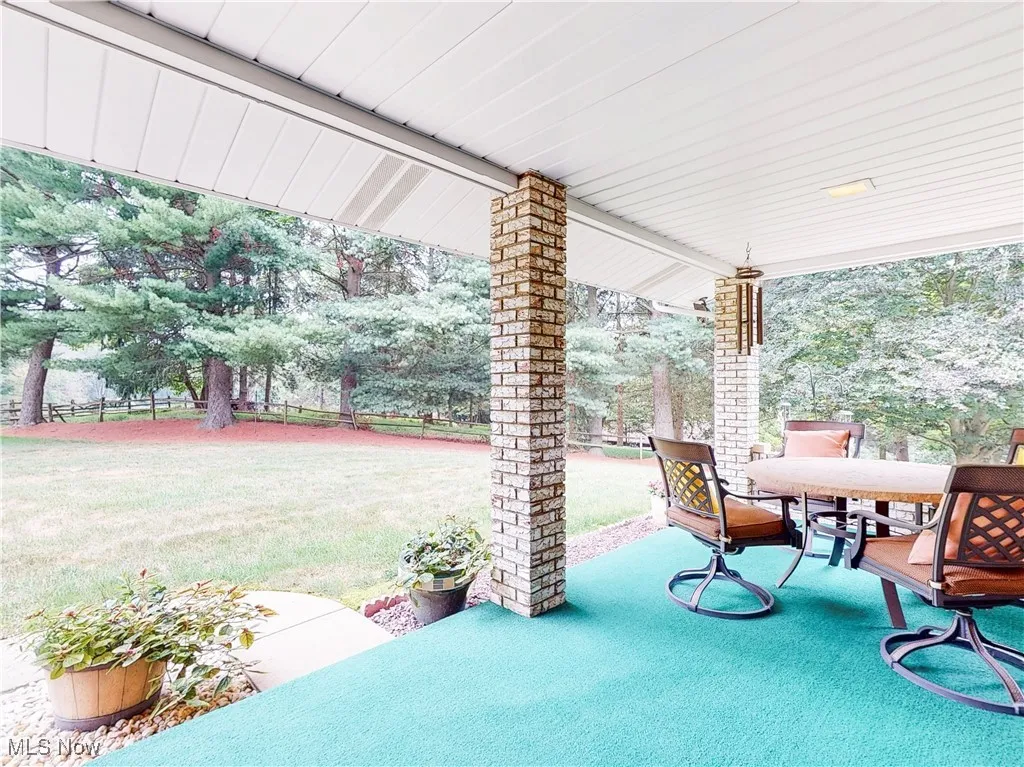 View of patio / terrace featuring outdoor dining area