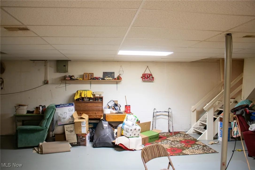View of storage area