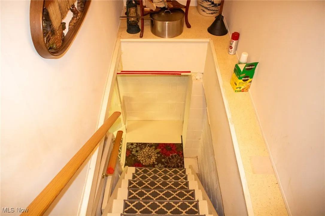 View of staircase