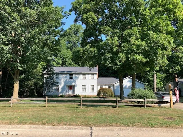 View of colonial-style house