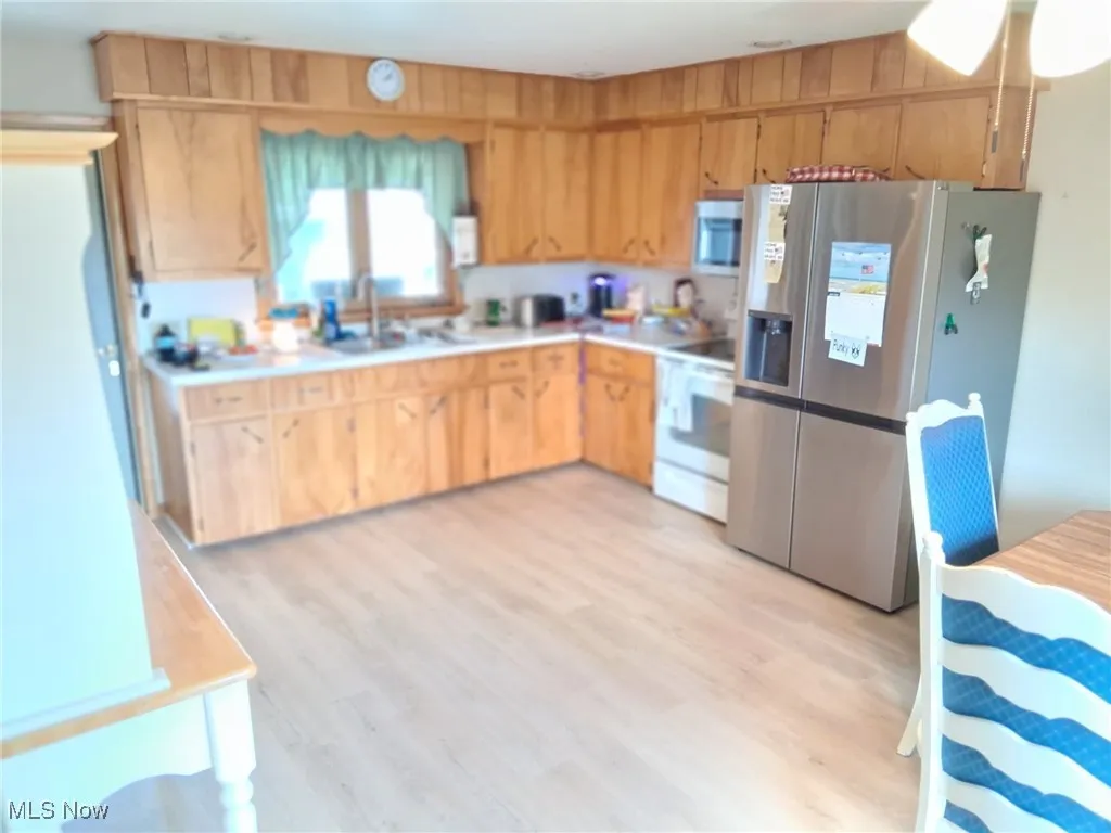 Frig pictured is being replaced with white frig in basement