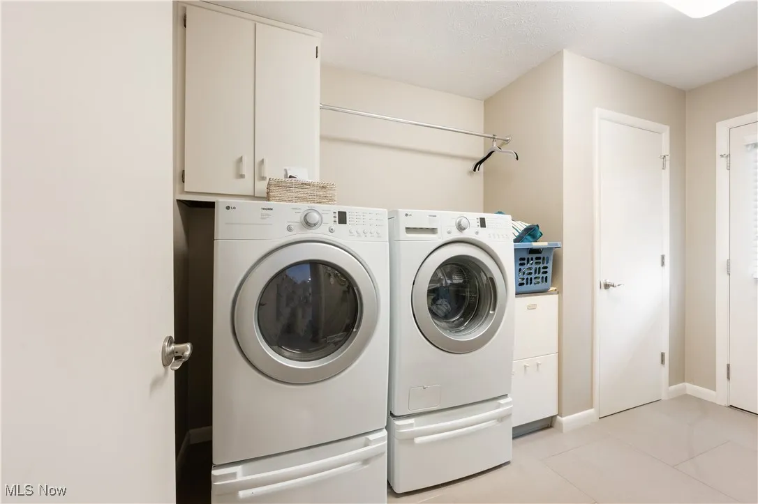 First floor laundry