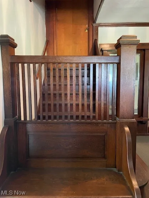 Original Stairs to upper lLevel. Main Level  used Main Level