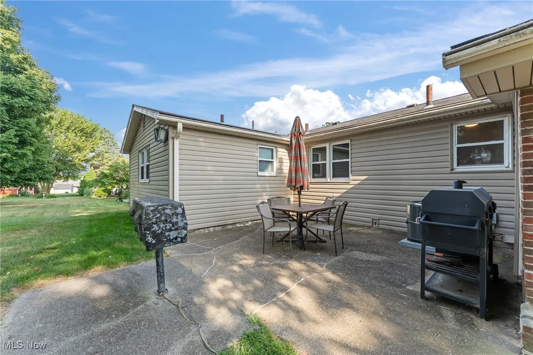 View of patio / terrace with grilling area