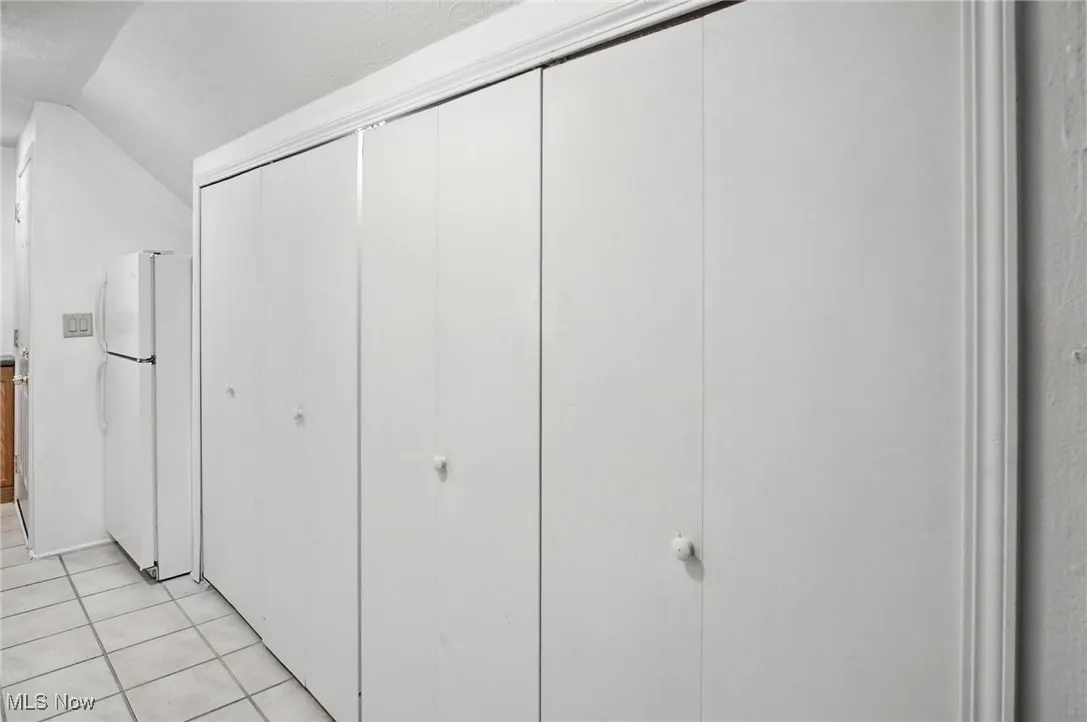Closets in the additional living suite