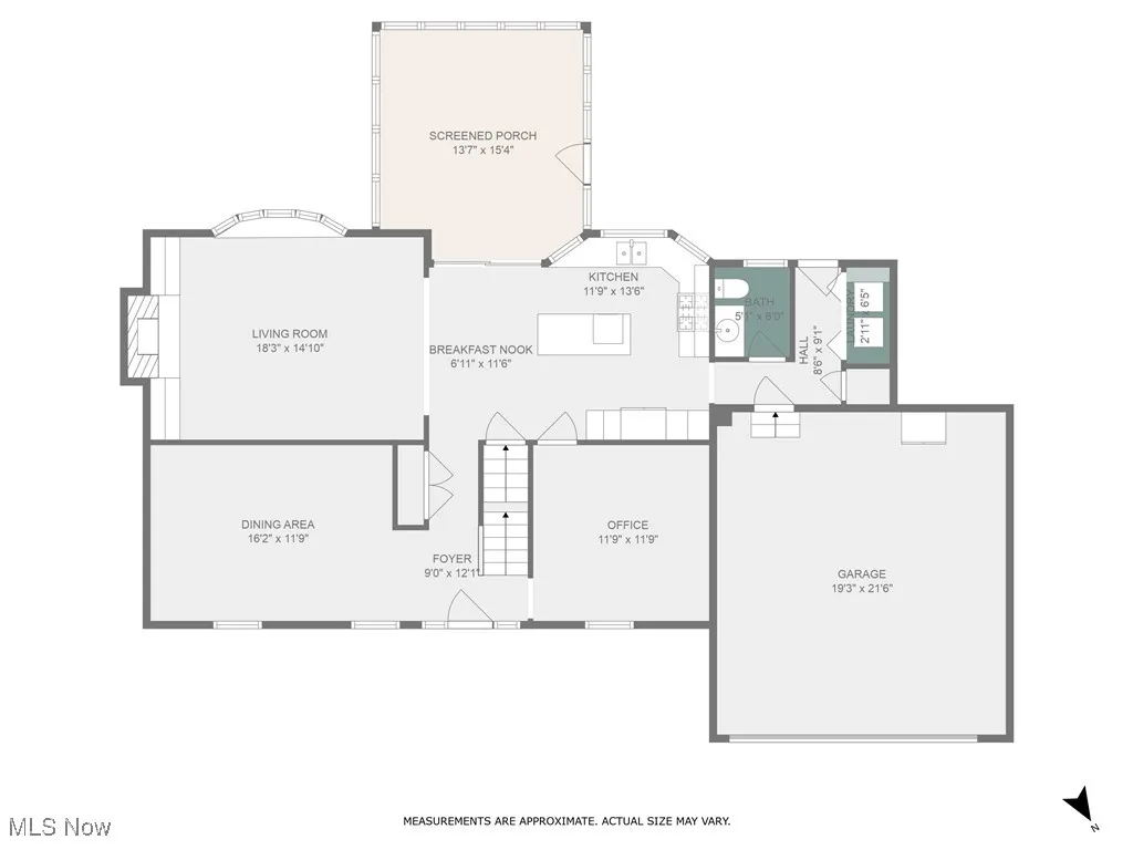 View of home floor plan