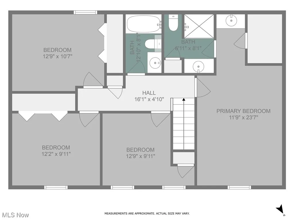 View of home floor plan