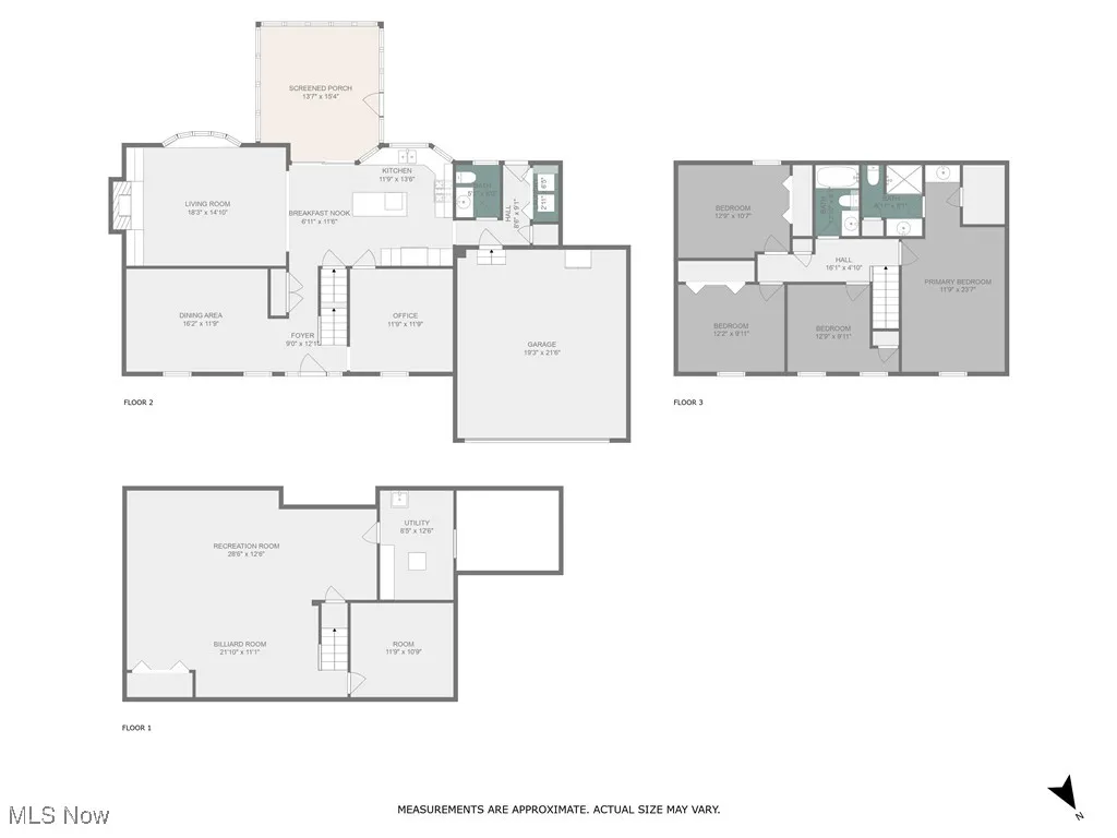 View of room layout