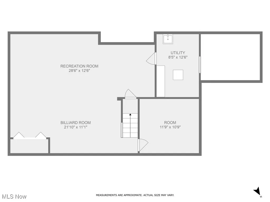 View of room layout