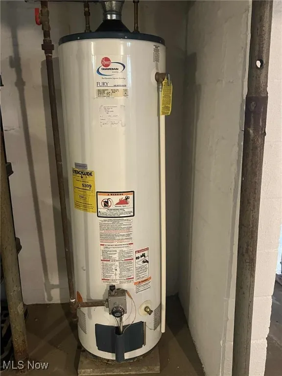Utilities featuring water heater