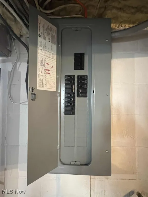 Utilities with electric panel