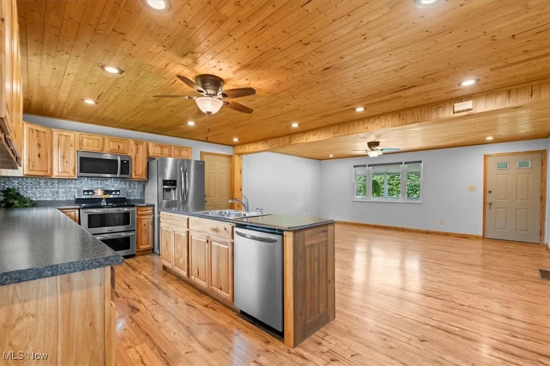 All appliances remain with the home