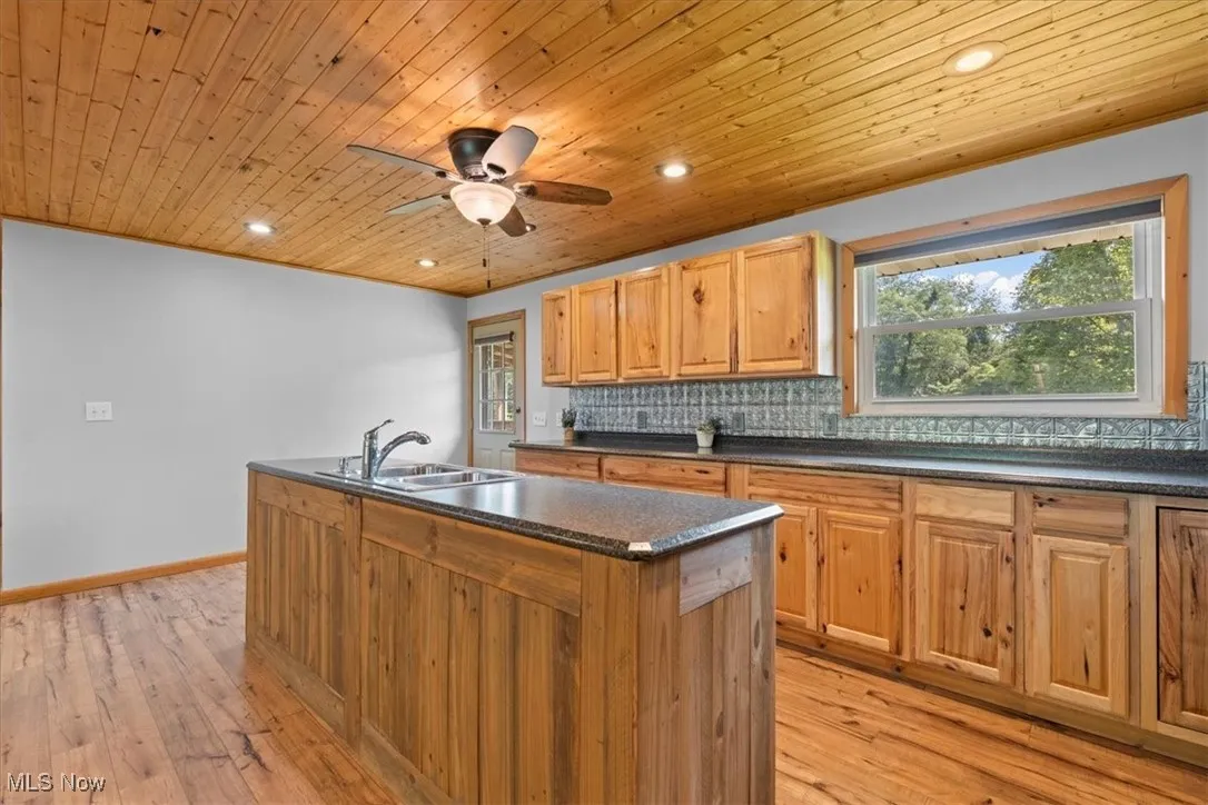 Large kitchen island
