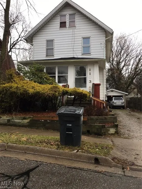 View of traditional style home