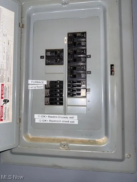 Utilities featuring electric panel