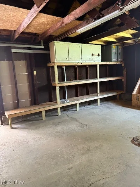 View of storage area