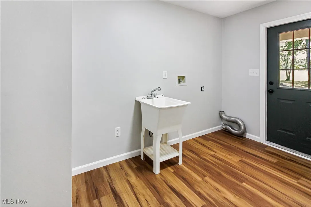 First Floor laundry