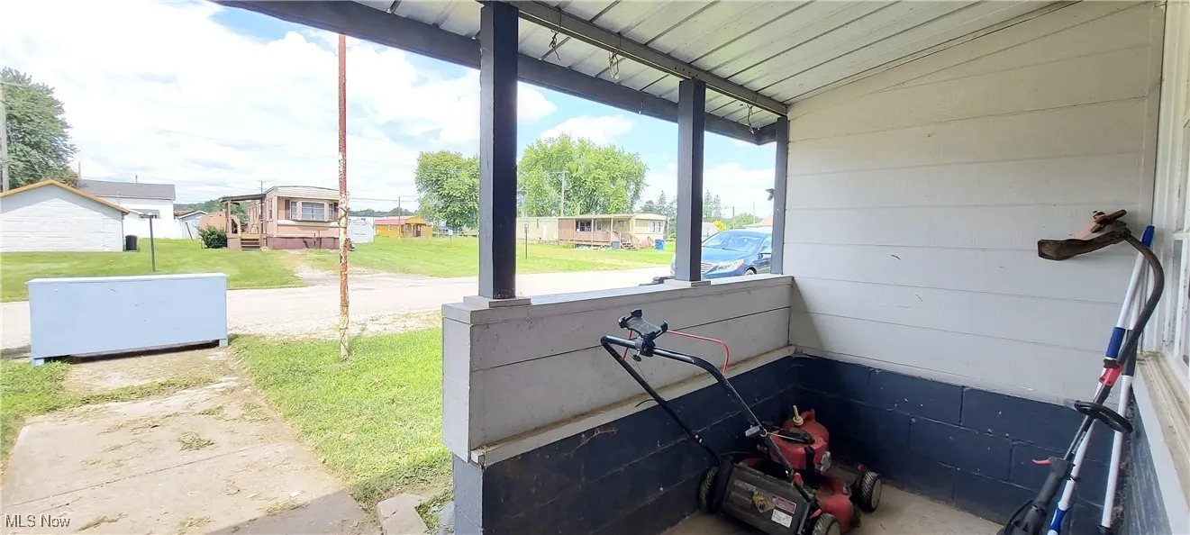 covered front porch