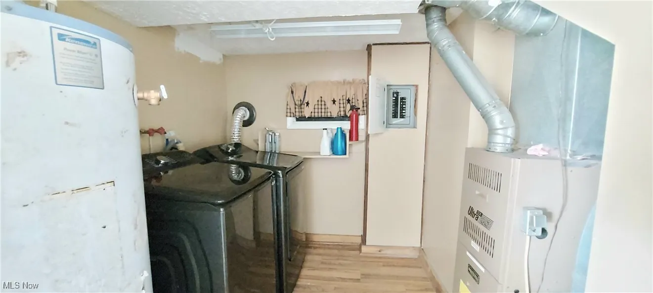 laundry/mechanical room