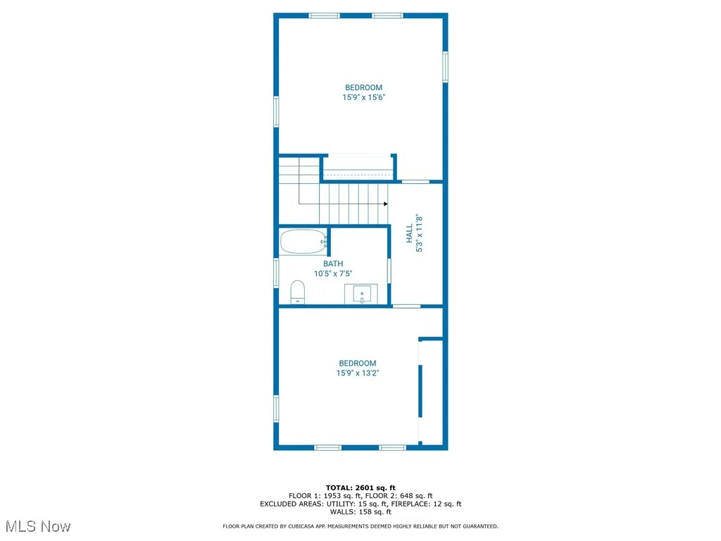 View of floor plan / room layout