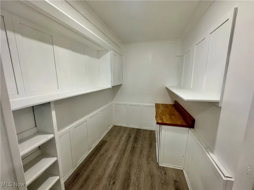 View of storage area