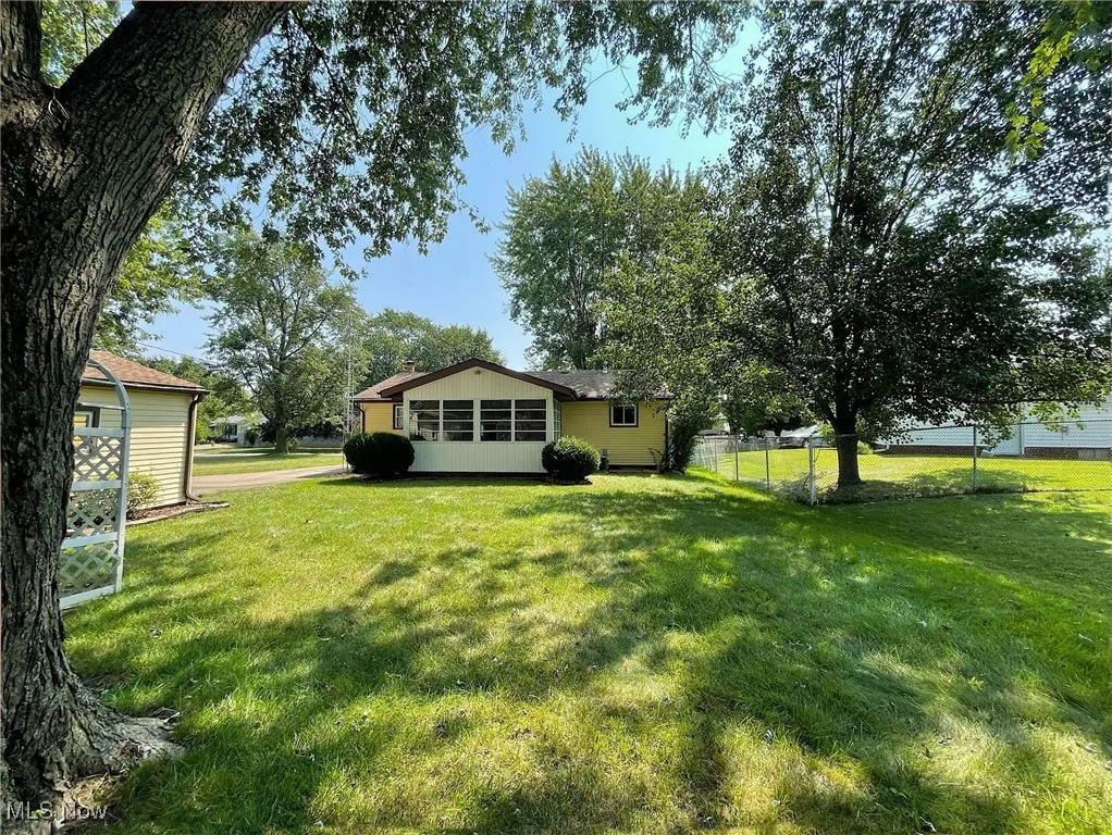 Nice sized back yard