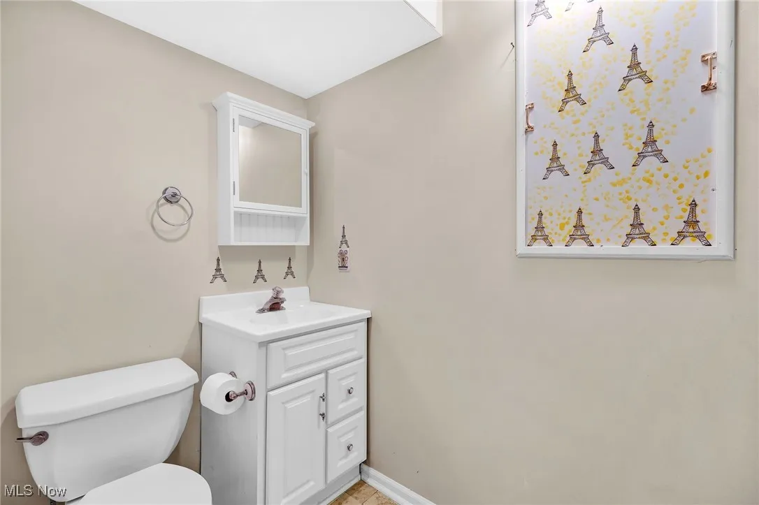 Full Bath in Lower Level